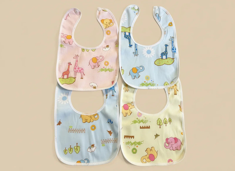 Soft Cotton Baby Bib – Comfortable & Absorbent Each
