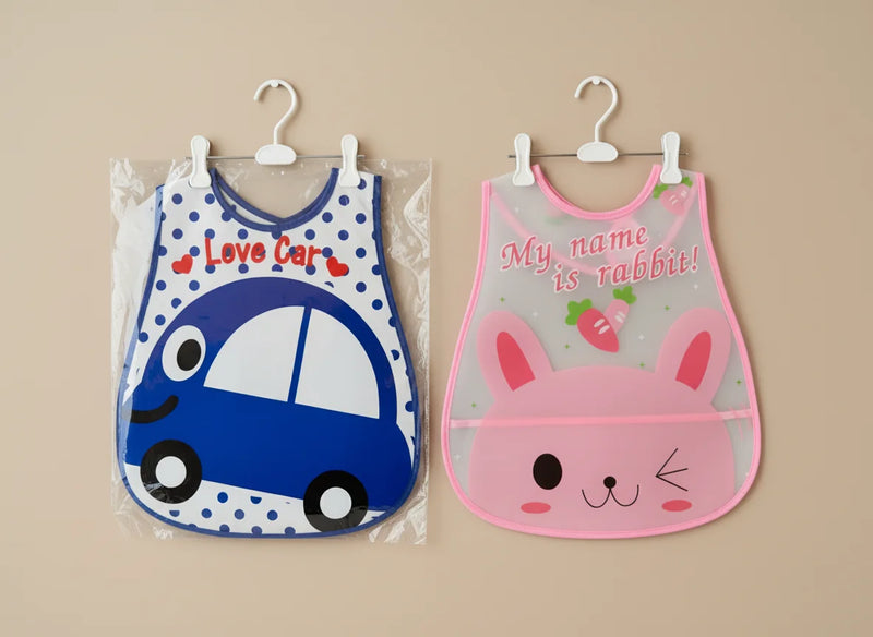 Baby Waterproof Food Bibs – Different Designs CUTE
