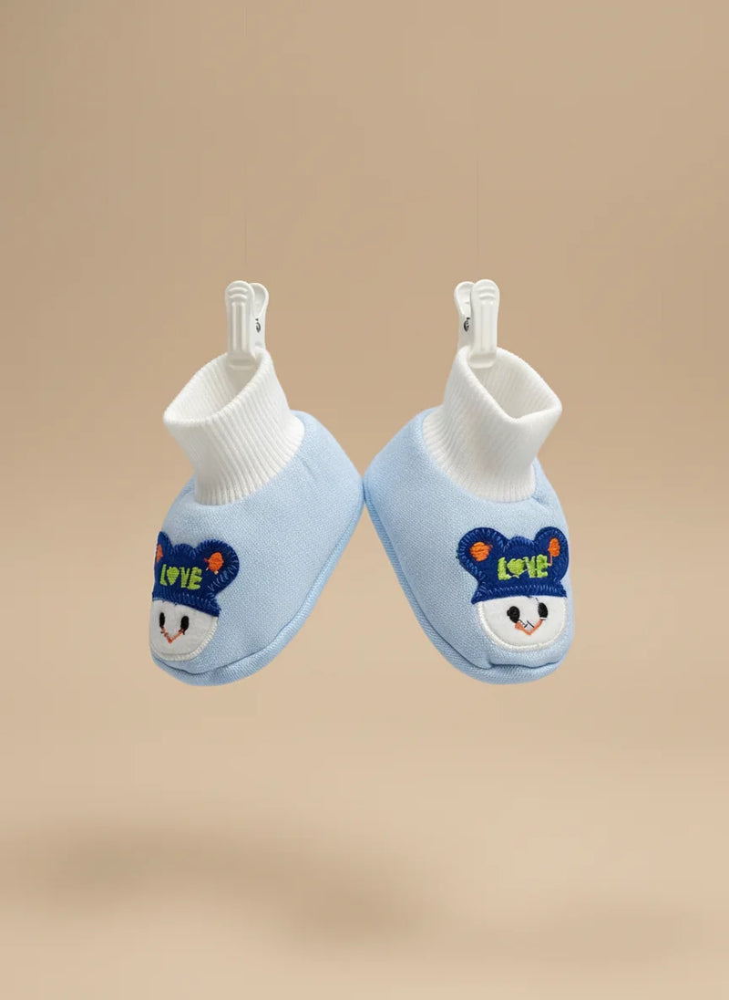 Baby Socks Booties – Love Printed, Soft & Comfortable