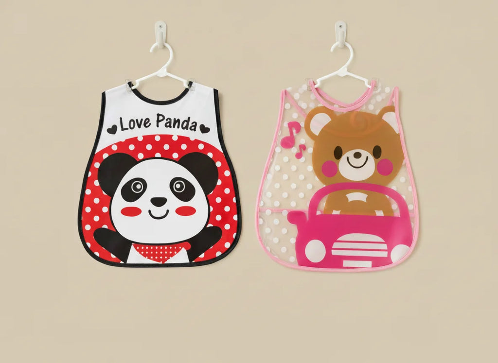 Baby Waterproof Food Bibs – Different Designs CUTE