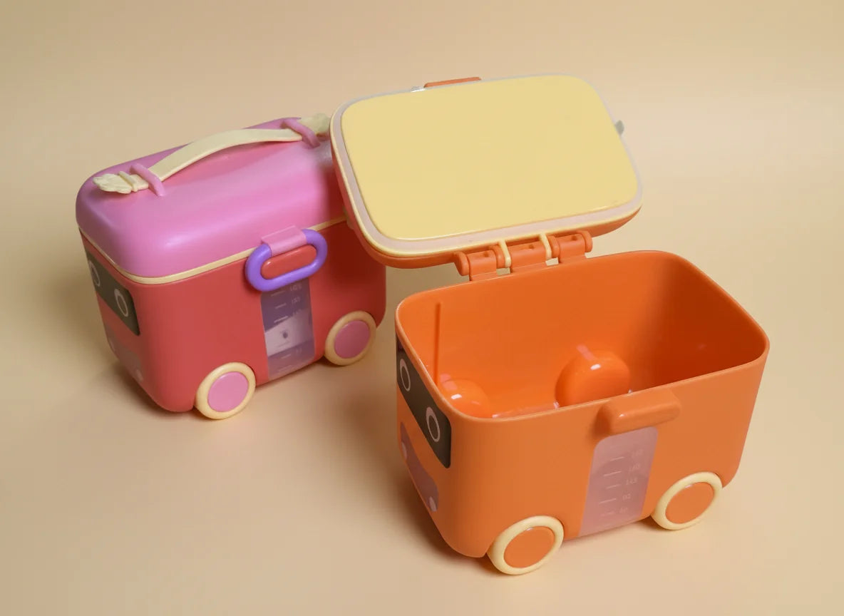 Milk Container For Baby Toy Bus Style