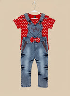 Love Kids Rompers Denim Jeans Style