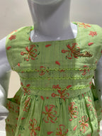 100% Pure Cotton Baby Girl Frock – Breathable Summer Dress