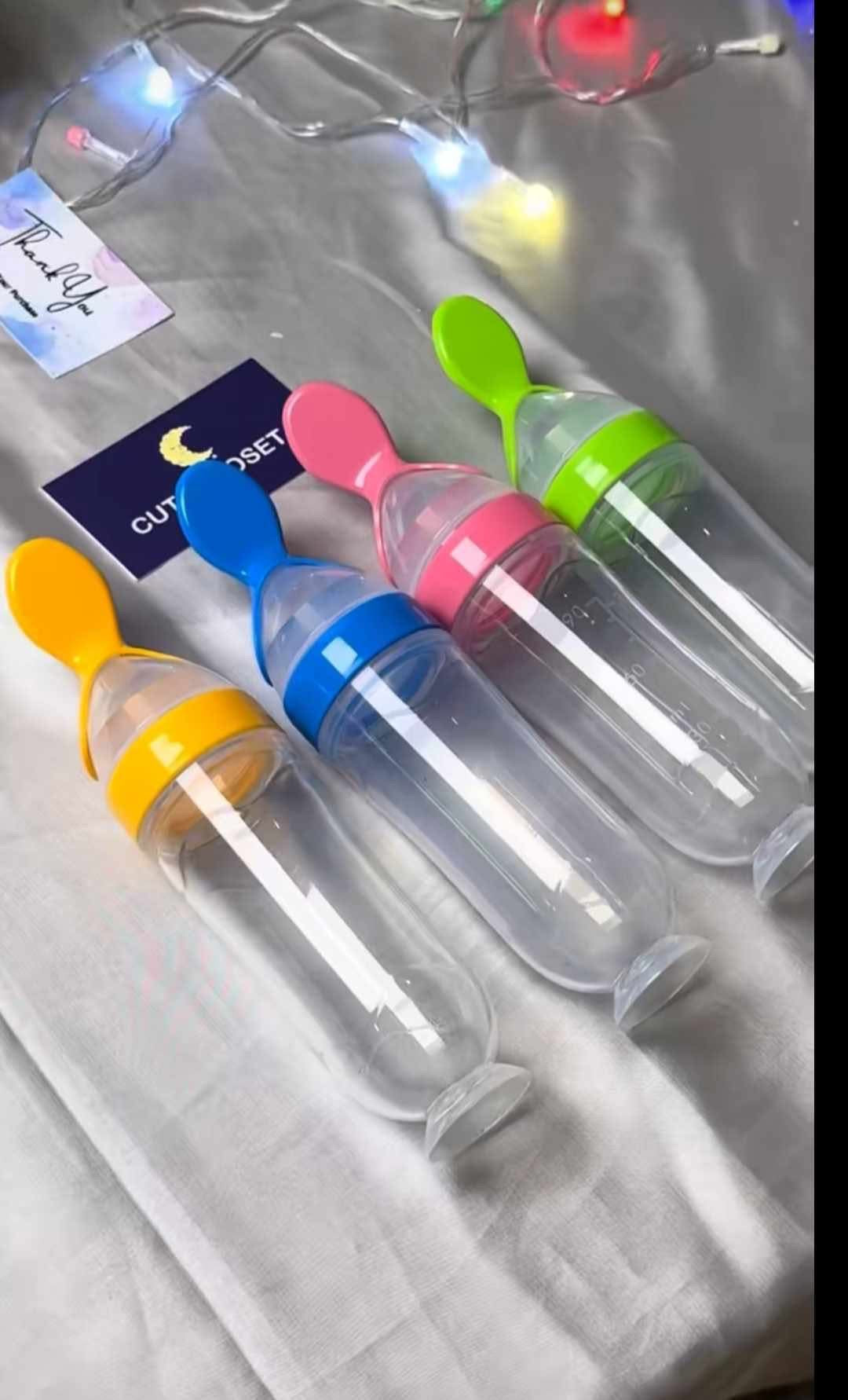 Baby Silicone Feeder Spoon – Easy Feeding for Little Ones