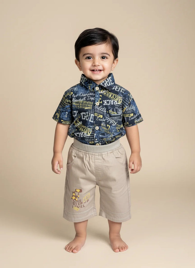 Kids Pent Shirts Cotton " Different Colours