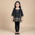 Black kurti Trouser Set 1-4 Year (Latest Collection) 2026
