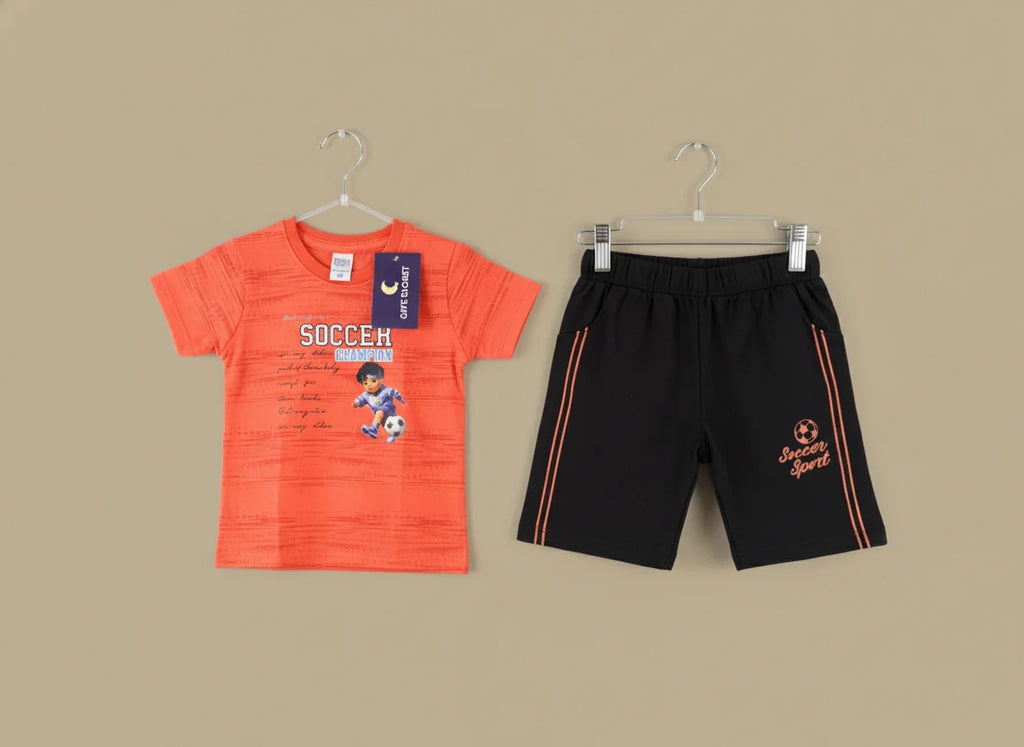 Kids T-Shirt & Short Set" Different colours