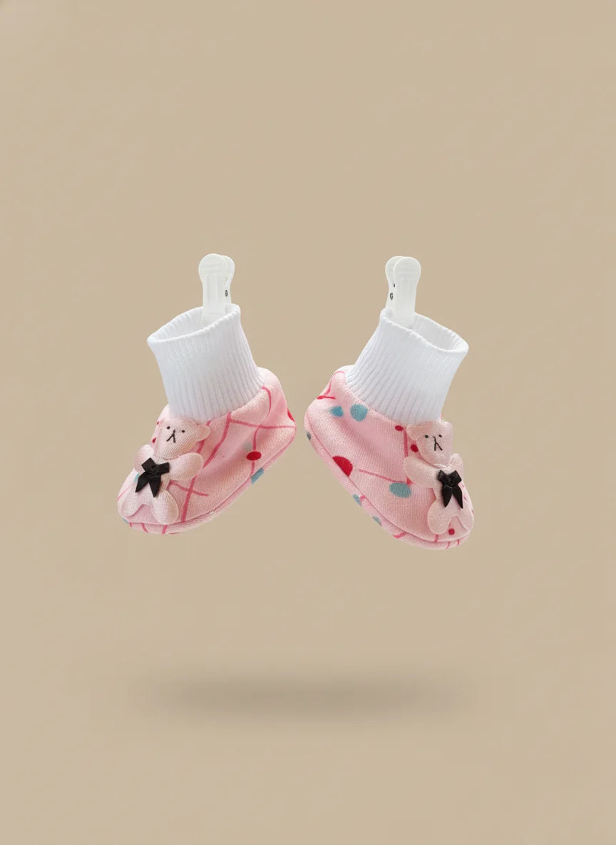 Newborn Baby Socks/Booties (0–6 Months)