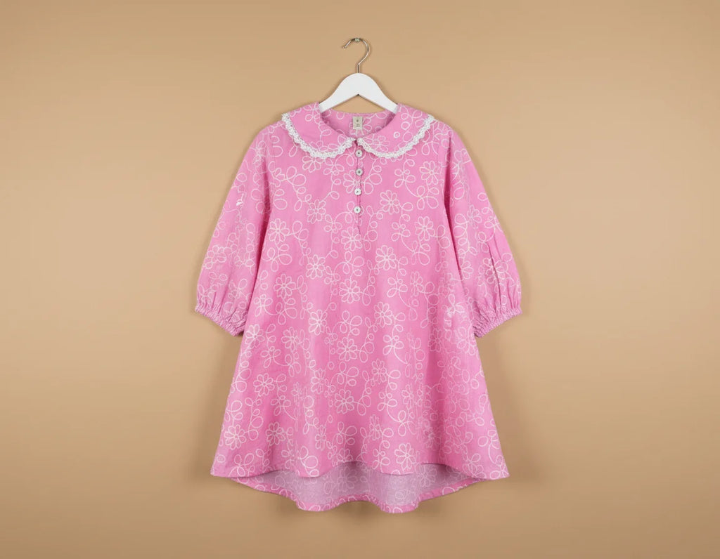Fashionable Baby Girls Frock & Trouser Combo