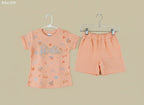 Barbie Printed Girls T-Shirt & Shorts Set