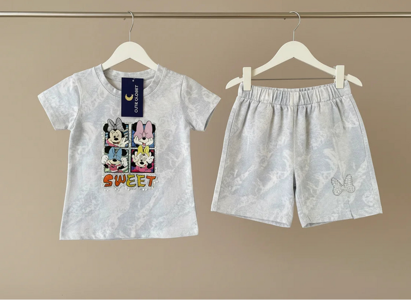 Mickey Mouse Kids T-Shirt & Shorts Set