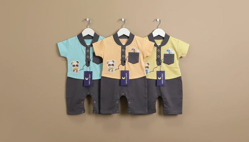 Cute Soft Cotton Baby Romper
