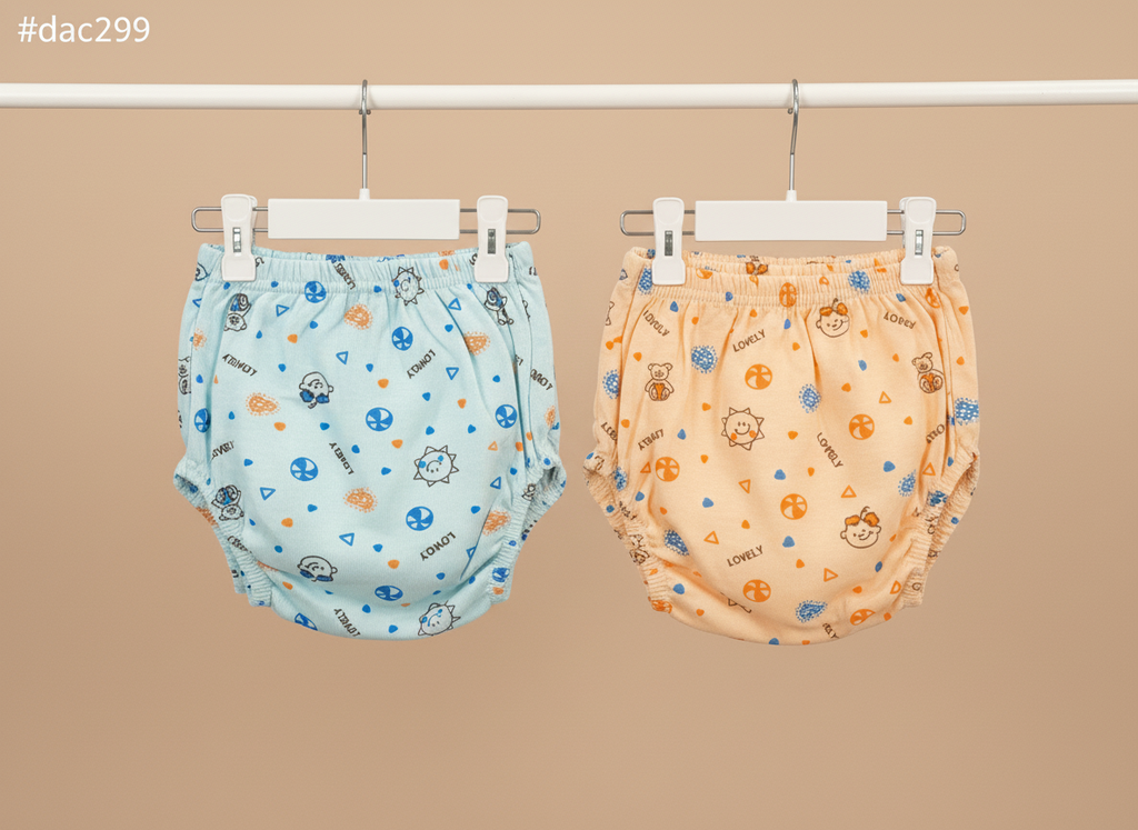 Infant Cotton Underwear (0–9 Months) – Soft & Skin-Friendly